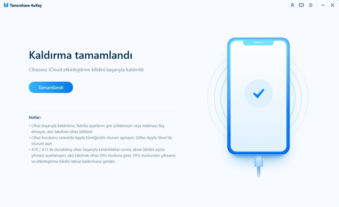 4ukey ile etkinleştirme kilidi kaldırma