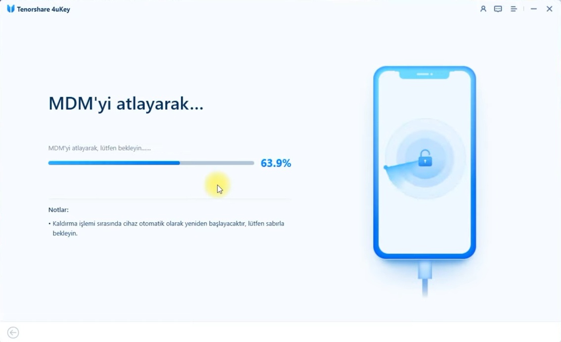 iphone ve ipad uzaktan yönetim kaldırma