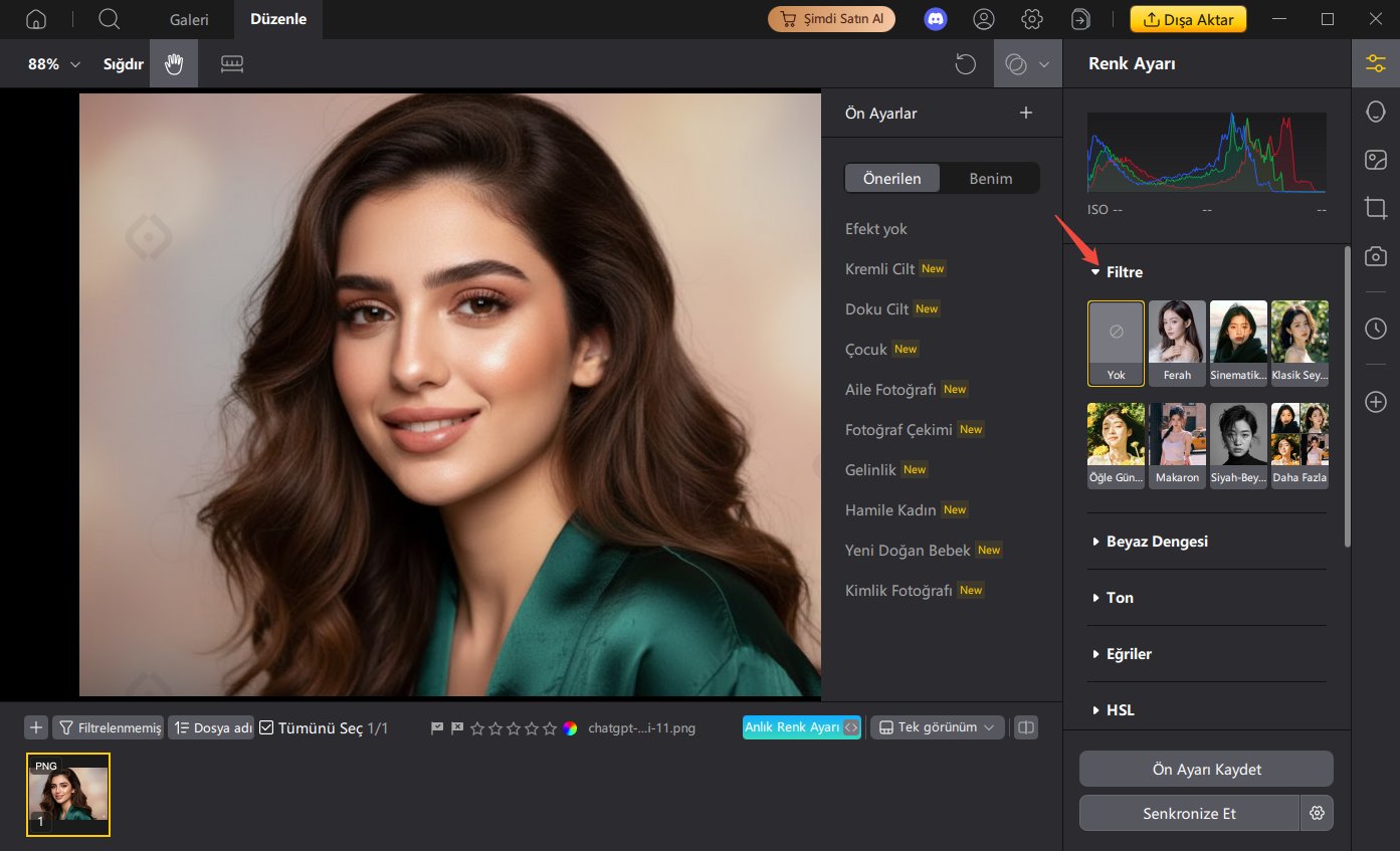PixPretty Filtreleri Nasıl Kullanılır