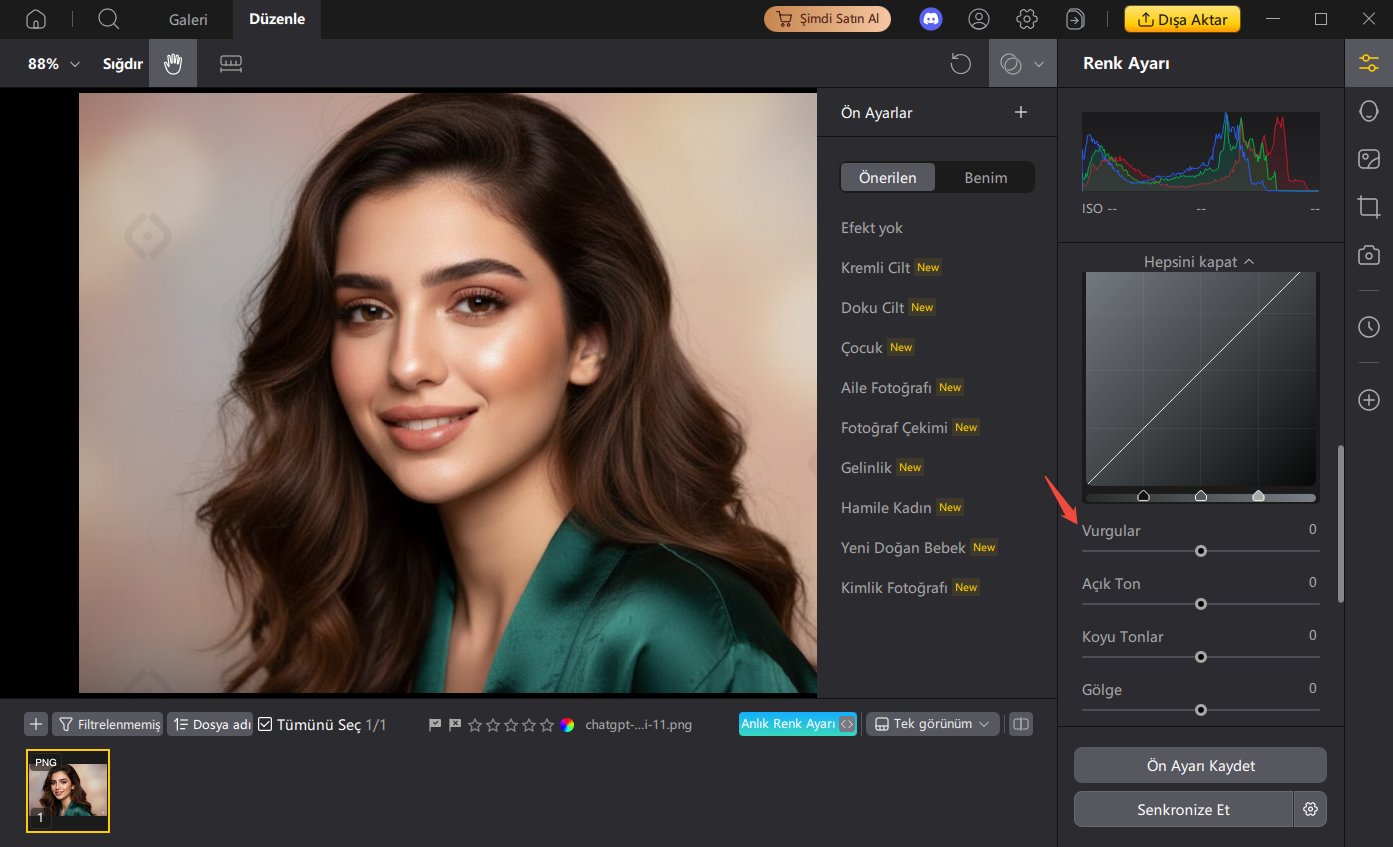 PixPretty Parametrik Eğriler