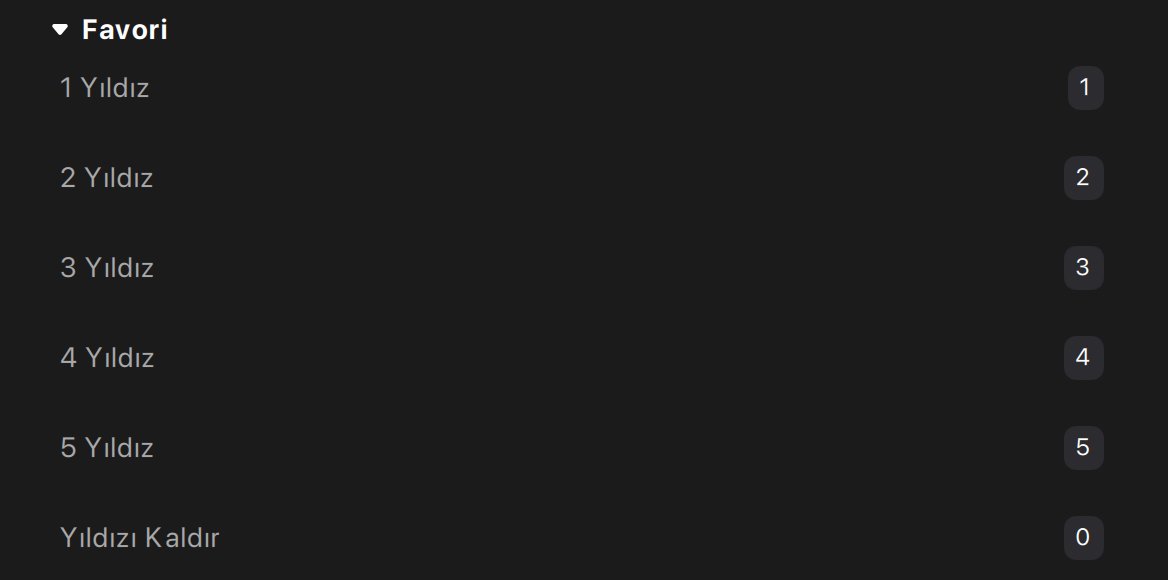 Sık Kullanılan Klavye Kısayolları