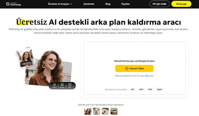 pixpretty ai ile fotoğraf düzenleme