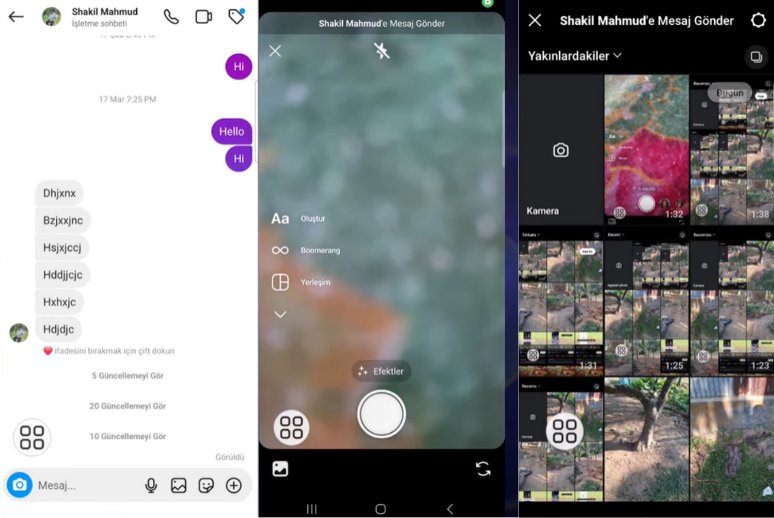instagram tek seferlik fotoğraf atma