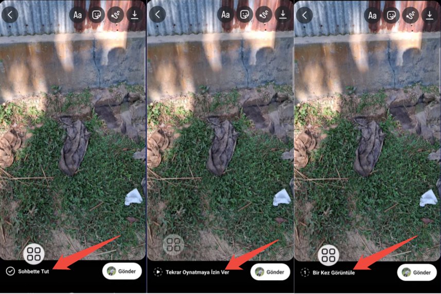 instagram tek seferlik fotoğraf atma