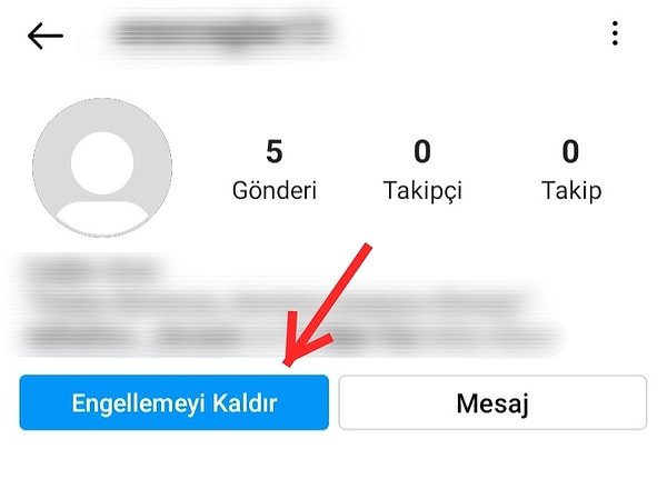 Instagram'da Bir Kullanıcının Engellemesini Nasıl Kaldırırım
