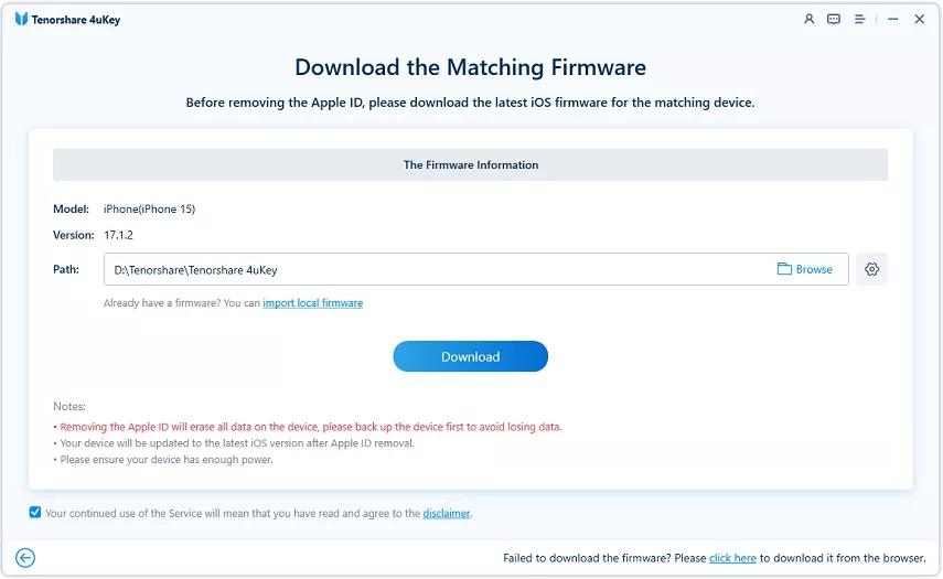 veri kaybı olmadan iphone apple kimliği değiştirme-2