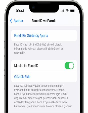 face id çalışmıyor-yüzde gereksiz aksesuarları çıkarın