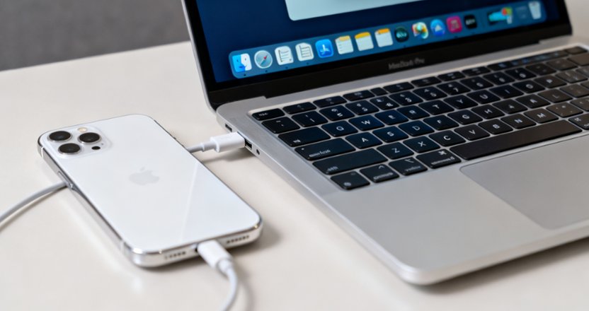 iphone'u bilgisayara bağla