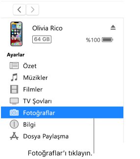 iphone dan windowsa fotoğraf aktarma