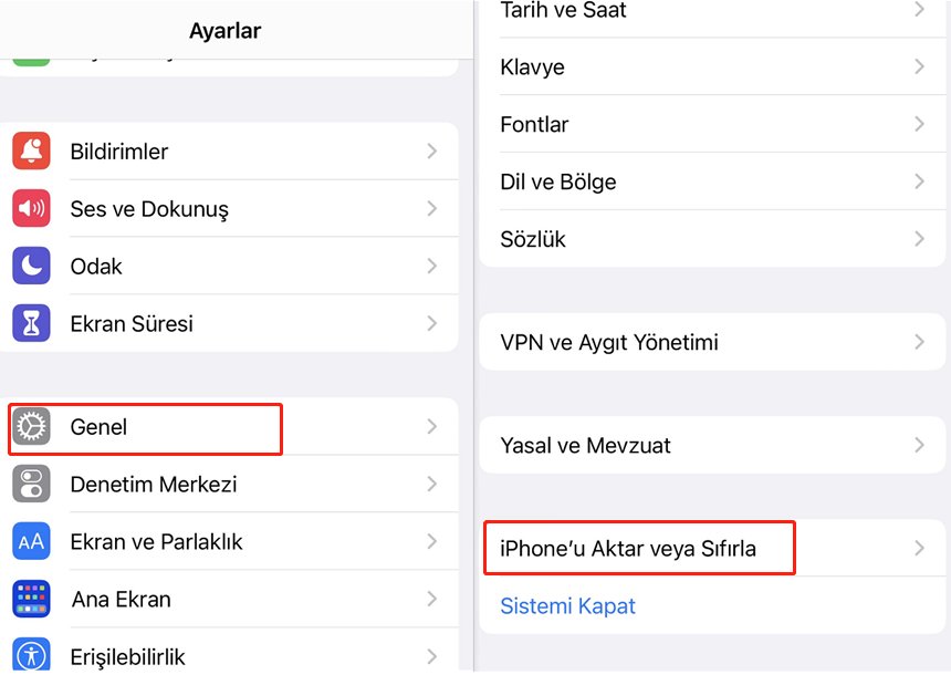 app store yoksa nasıl yüklenir - ekran düzenini sıfırla