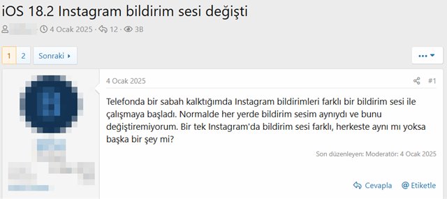 instagram bildirim sesi değiştirme