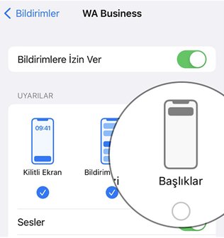 iphone ekranda bildirim gizleme