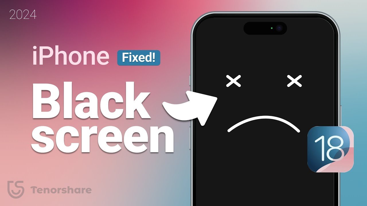 ios 18 siyah ekran sorunu