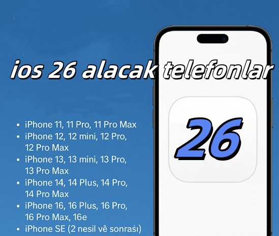ios 19 alacak telefonlar