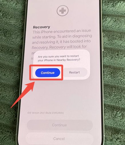 iOS 26/18 Bilgisayarsız Cihazı Geri Yükleme