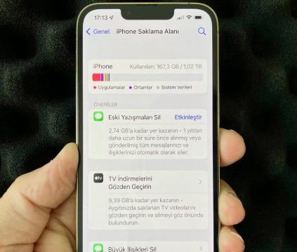 iphone 11 depolama alanını yönetme