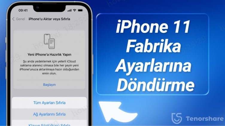 İPhone 11 resetleme nasıl yapılır