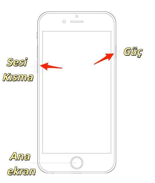 iphone 7 kurtarma modu nasıl girilir