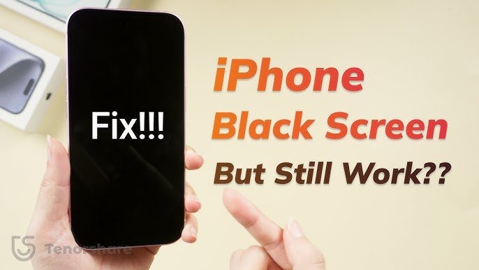 iphone ekran karardı ama çalışıyor