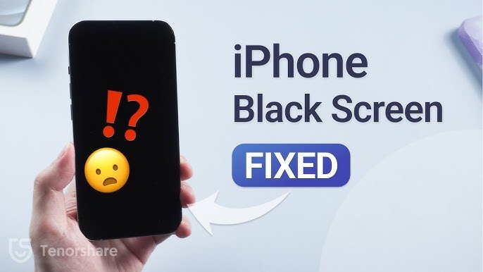 iphone ekran siyah oldu