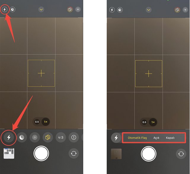 iPhone flash ışığı nasıl açılır