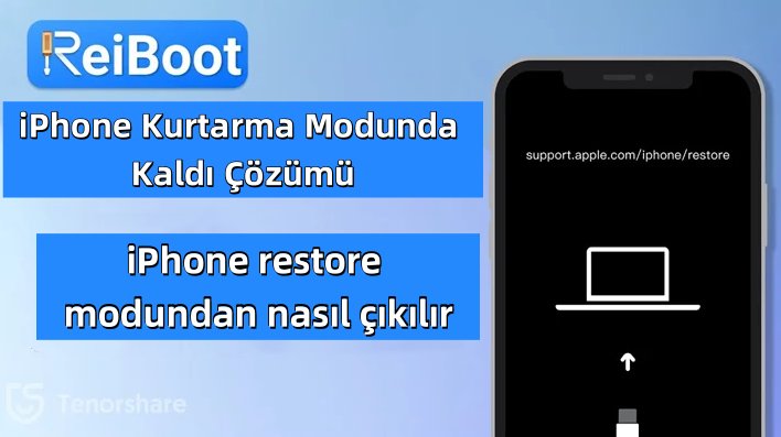 iphone kurtarma modunda kaldı