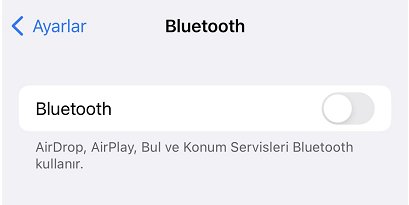 iphone zil sesi çalmıyor titriyorsa bağlantısını kesin