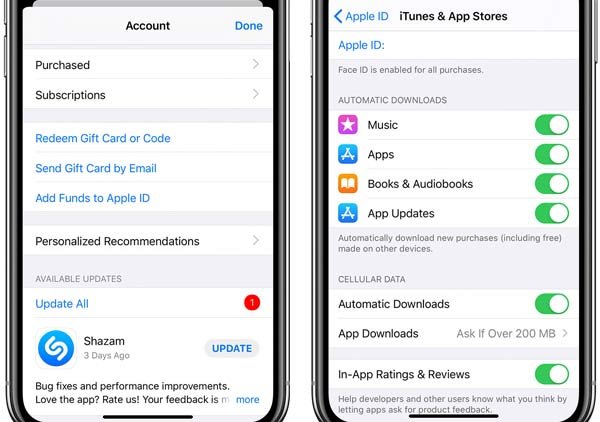app store uygulama indirirken şifre kaldırma
