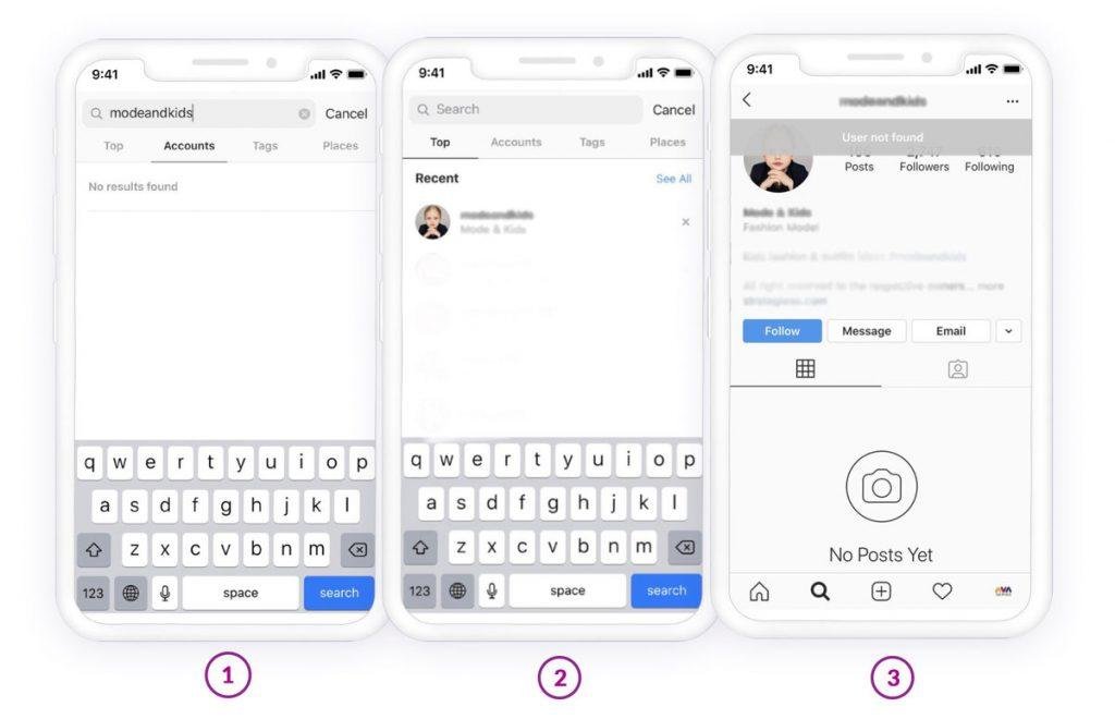 instagram engelleyen kişinin profilini görme