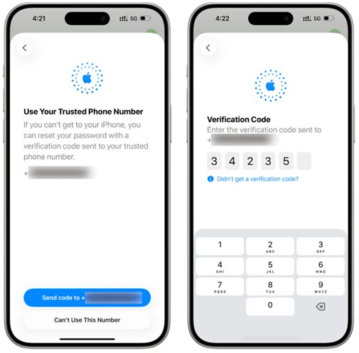 apple hesabı şifre sıfırlama