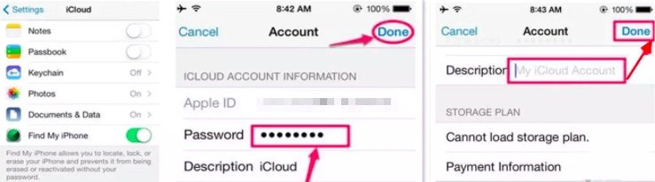 Ayarlar Aracılığıyla Şifresi Bilinmeyen iCloud Çıkma