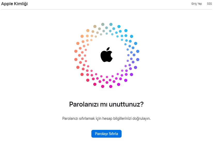 apple kimliği unuttum iforgot apple sitesi ile çözülür-1