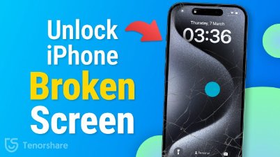 kırık ekranlı iphone kilidi açma