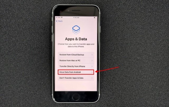 androidden apple whatsapp aktarma - iphone'u hazırla