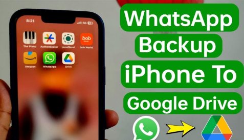 iphone whatsapp google drive yedekleme