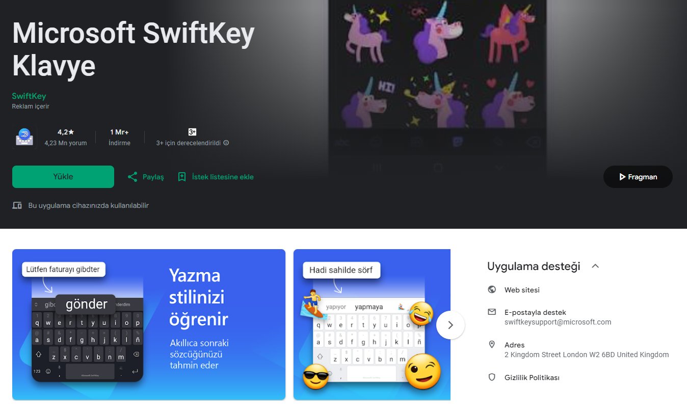 üçüncü taraf klavyeleri ile ios emoji android'de kullanın