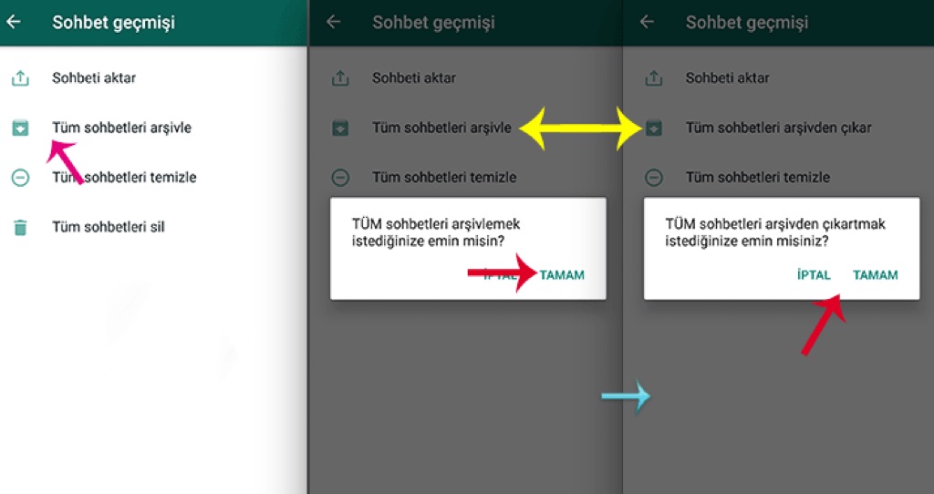 kalıcı olarak android whatsapp sohbet gizleme-2