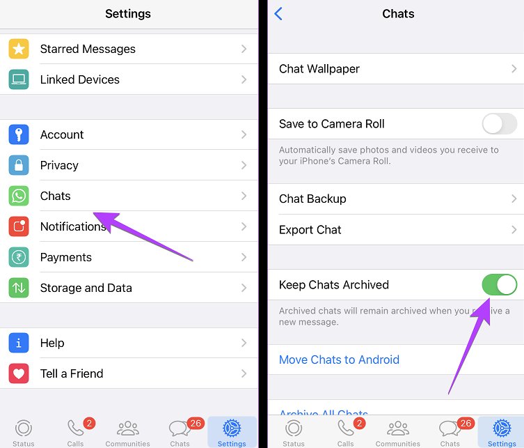 kalıcı olarak iphone whatsapp sohbet gizleme