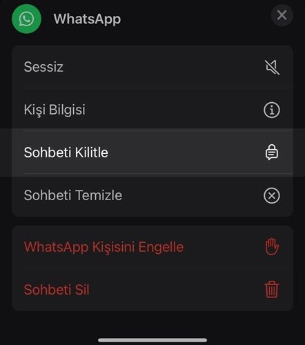 whatsapp sohbet kilitleme-1