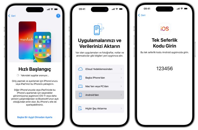 iOS'a Taşı Nasıl Kullanılır