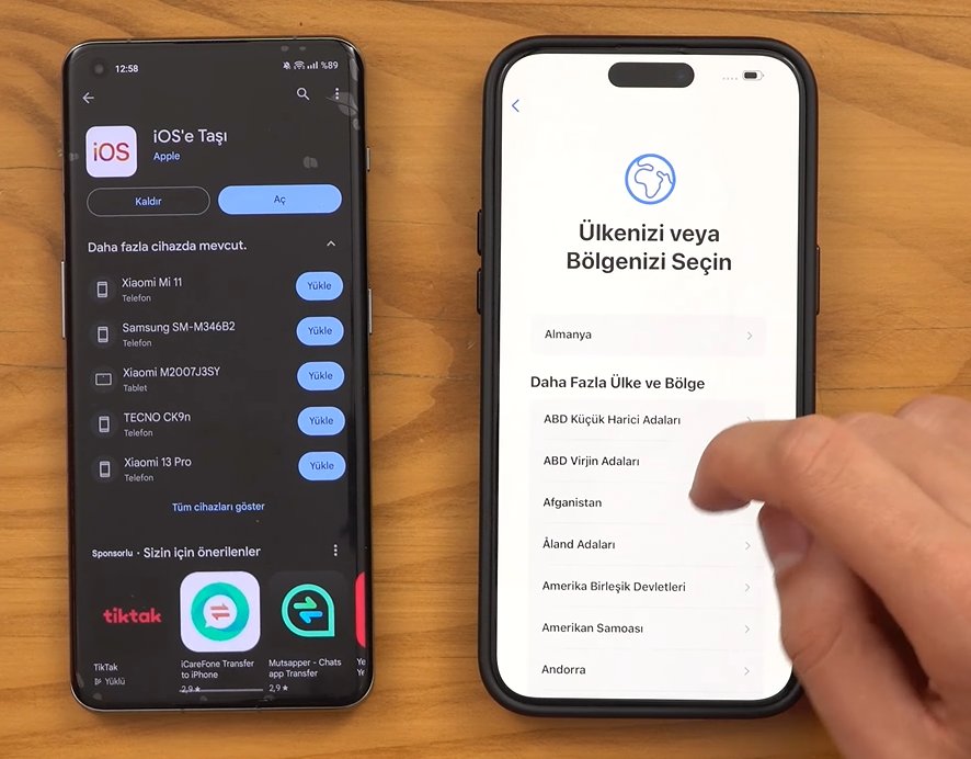 ios cihazınızı kurun