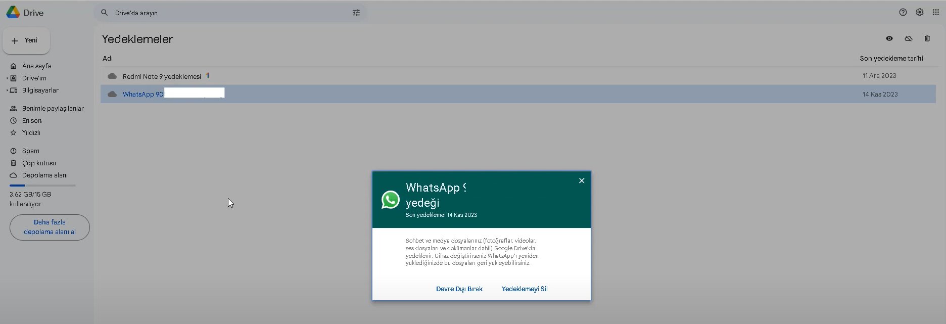 google drive whatsapp yedeği bulma-2