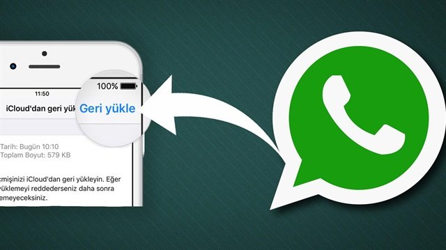 icloud'dan whatsapp mesajlarını geri yükleme