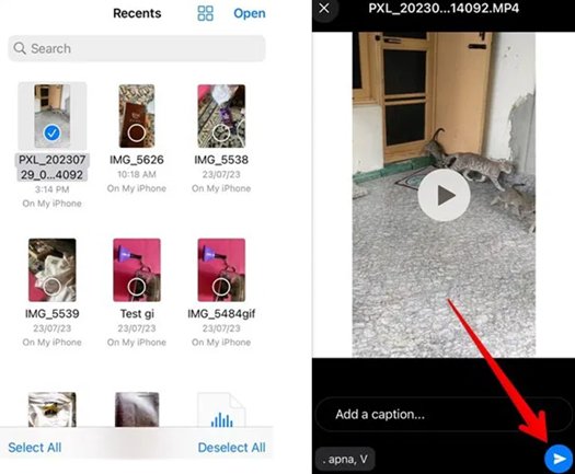 whatsapp yüksek kalitede video gönderme nasıl yapılır