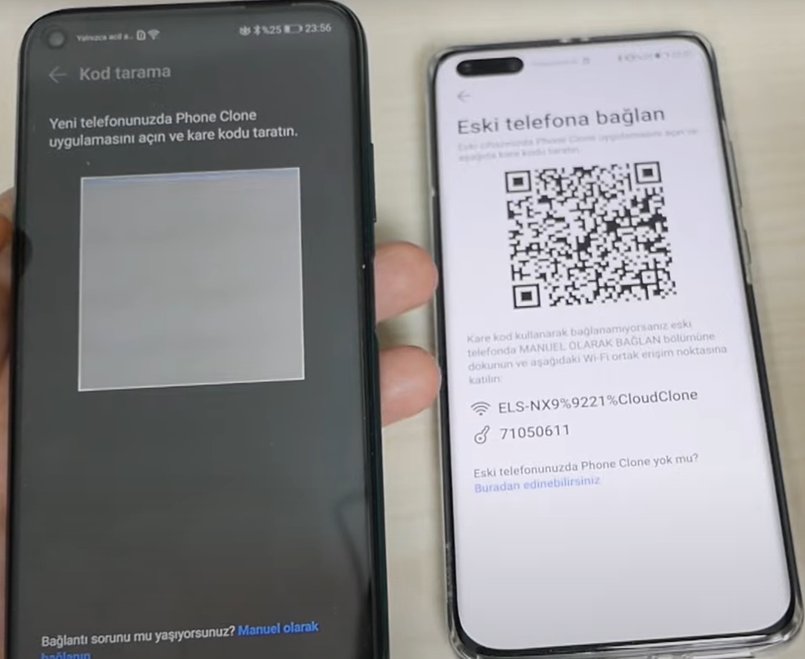 whatsapp qr kodu telefondan telefona sohbet aktarma yöntemi - phone clone