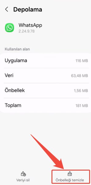 WhatsApp Uygulamasını Kontrol Edin