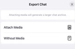 iphone'da whatsapp mesajları dışa aktarma nasıl yapılır