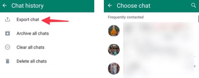 android'de whatsApp mesajları dışa aktarma nasıl yapılır