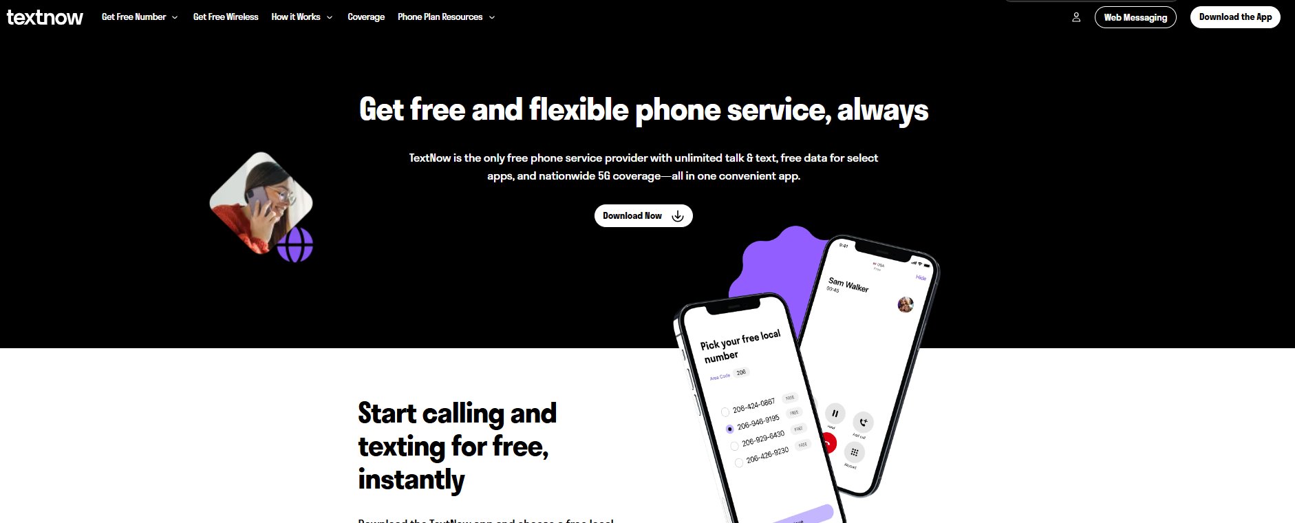 Ücretsiz WhatsApp Sanal Numara Sitesi - TextNow