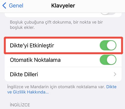 Klavye Ayarlarınızı Gözden Geçirin